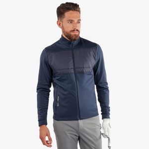 Galvin Green Men’s Dylan Navy Full-Zip Insulating Golf Jacket—M
